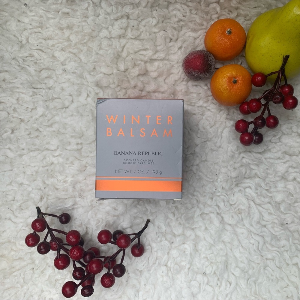 Banana Republic Winter Balsam Candle